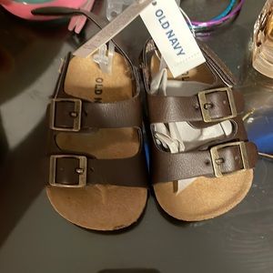 Infant sandals 3-6 mo